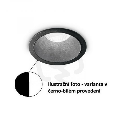 GAME ROUND BLACK WHITE