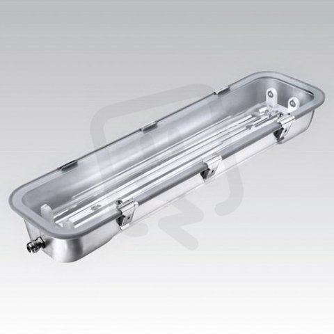 Průmyslové zářivkové svítidlo NBB PRIMA 258 STAINLESS 304 EVG PAR EM1h IP66