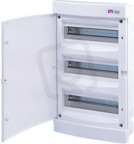 Zapuštěná rozvodnice ECM36PO 36M (3x12) IP40 ETI 001101017