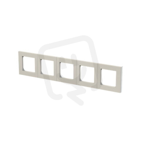 ABB Levit Pětirámeček (3901H-A05050 18) macchiato/bílá BLISTR 2CHH015050A6018