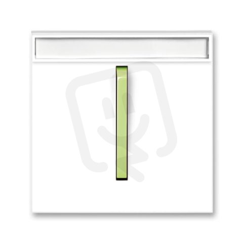 Kryt vypínače s páčkou s popis polem 3559M-A00610 42 bílá/ledová zelená Neo ABB