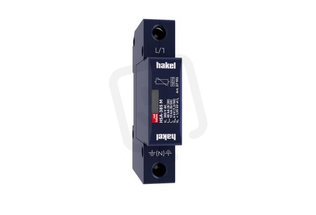 Svodič rázového přepětí HSA-385 M SPD typ 2+3 HAKEL 27186