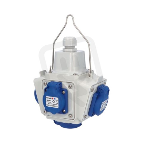 Zásuvkový závěsný box PowerBOX  IP44 5x230V FAMATEL pb150