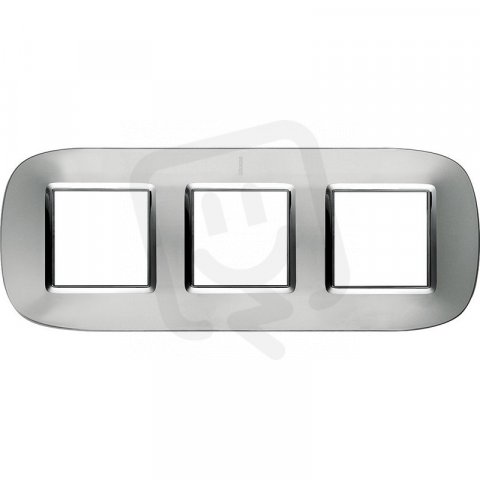 Legrand HB4802/3XC BTAX Rámeček2+2+2 AXOLUTE HLINÍK