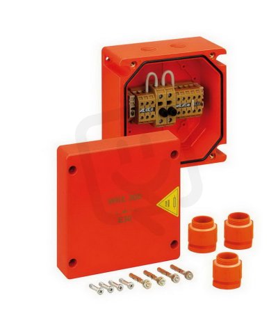Kabelový rozbočovací box WKE 300 8x6mm2 2FS oranžová IP66 E30 SPELSBERG 86226201