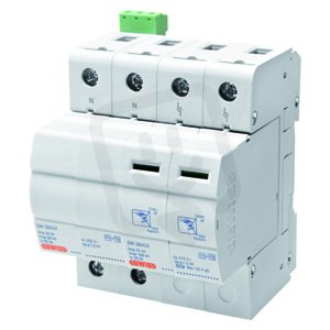 LST - Svodič přepětí 1pól.+N 25KA T1+2 GEWISS GWD6404