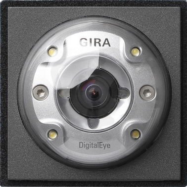 Barevná kamera pro vstupní stanici TX_44 (IP44) antracit GIRA 126567