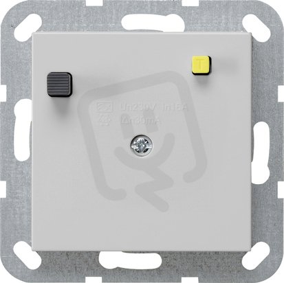Ochranný spínač FI 30 mA System 55 šedá
