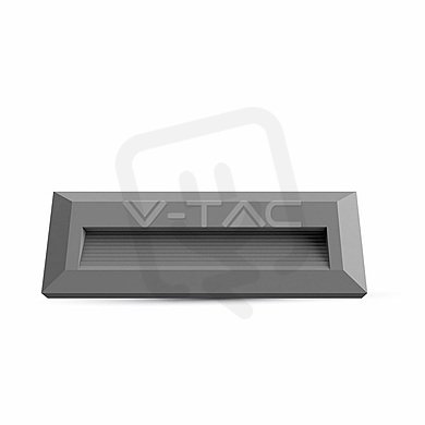 3W LED Step Light Grey Body Rectangle Natural White, VT-1162 V-TAC SKU1330