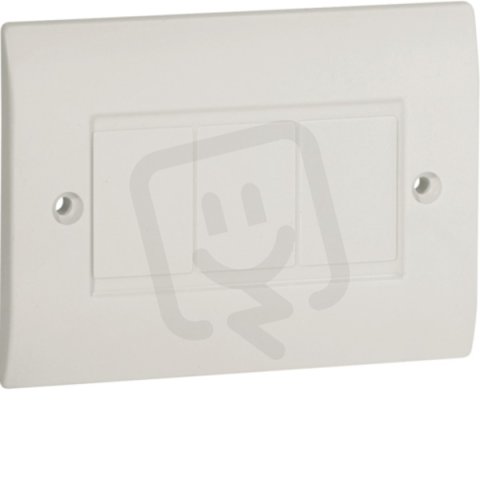 PC 83 W 04201 Záslepka na krabice s roztečí otvorů 83,5 mm - bílá IBOCO B04201