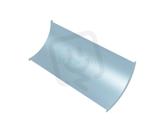 TOP SERVIS 1101609 VKVN 400 víko kolena vnitřního 400 pozink plech (DX51D)