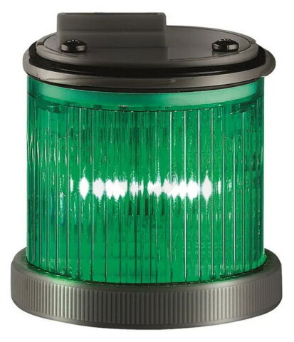 Světelný modul T-Mini LED MWB (výstražný/zábleskové), zelená, ~ 240V (55 mA)