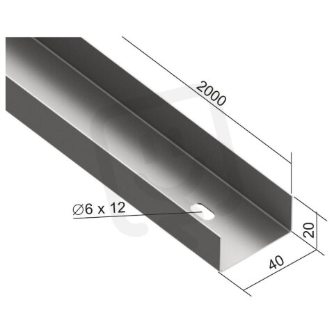Žlab kabelový Kopos NKZN 20X40_EC (Mars)
