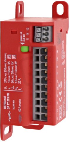 Svodič přepětí Typ 2+3 DEHNcord 3-fázový 900439