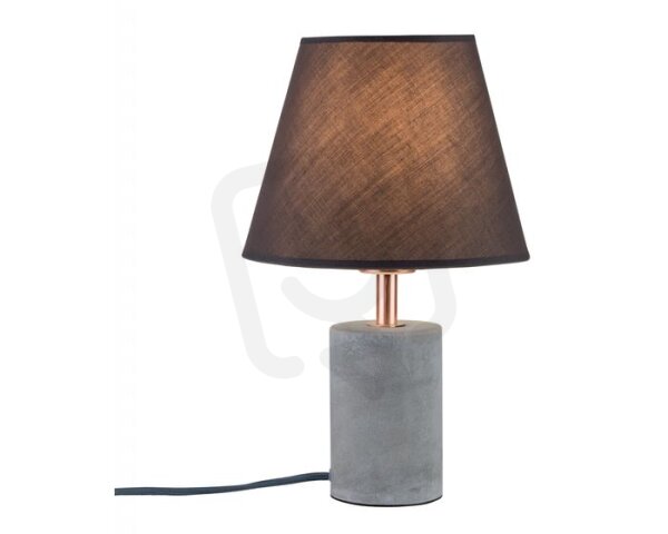 Stolní lampa Neordic Tem látkové stínidlo bílá/měď/beton 796.22 79622
