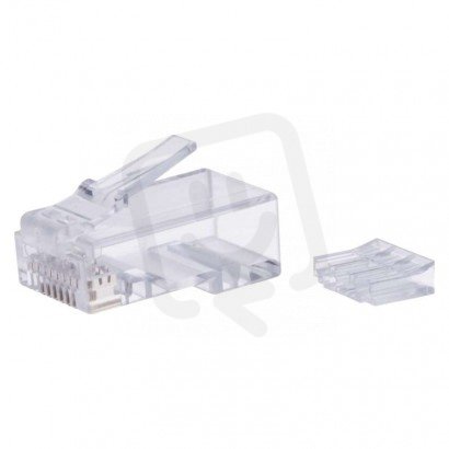 Konektor RJ45 pro UTP kabel (drát), bílý EMOS K0103