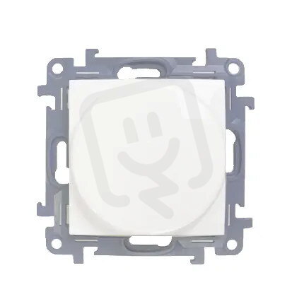 Otočný stmívač pro stmívatelné LED 230VAC, 2-250W, bílá CS9LA.01/11