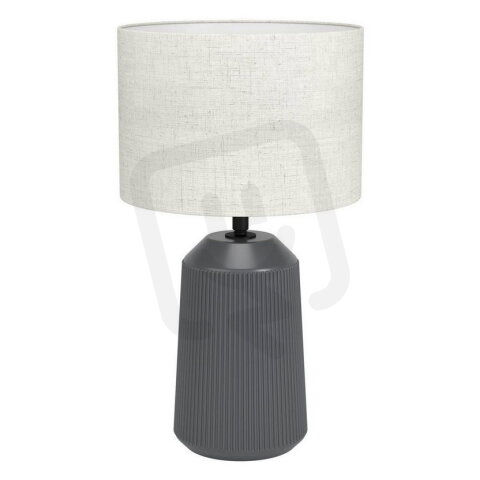 Stolní svítidlo CAPALBIO E27 šedá/přírodní 1X40W EGLO 900824