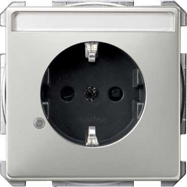 Schneider MTN2303-4146 Zásuvka 250V/16A s bočními zemnícími kontakty
