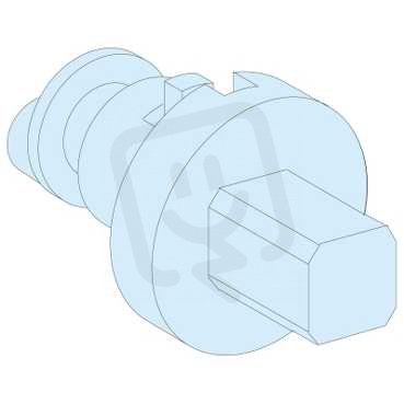 Schneider 08951 Vložka se čtvercovým trnem 6mm