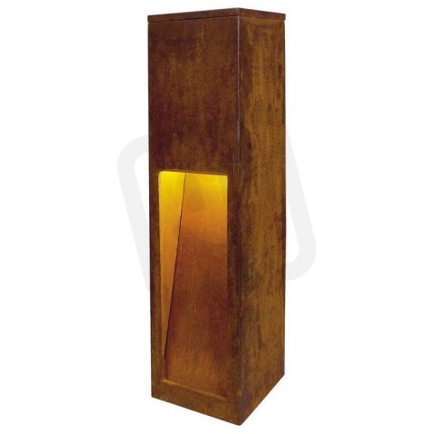 RUSTY SLOT 50 venkovní stojací lampa TC-DSE IP44 rezavé ocel 12/12/50cm 11 W