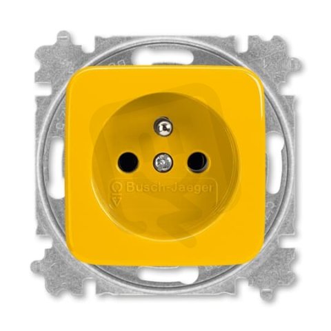 ABB REFLEX Zásuvka chráněná bezšroubová žlutá 5519B-A02347 Y