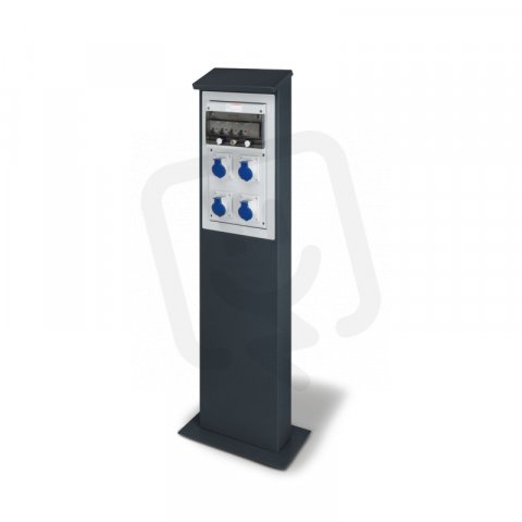 SCAME 659.ST5040-BL Pilíř nerezový pro rozvodnice BLOCK - 659.ST5040-BL
