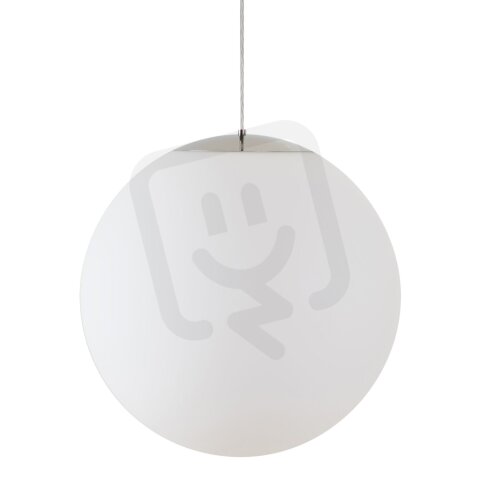 Závěsné LED svítidlo se skleněným stínidlem OSMONT ADRIA S5 HP 65W IP40 3K chrom