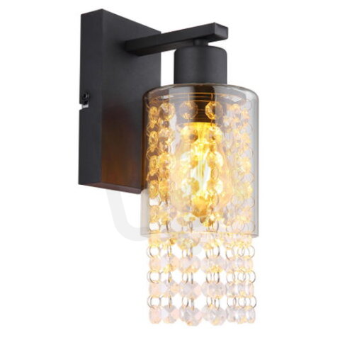 Nástěnné svítidlo BACKEY černá 1xE27 40W 230V GLOBO 15799W