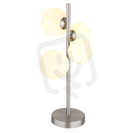 Stolní svítidlo RIHA nikl 4xG9 LED, max. 3,5W 230V, 310lm, 3000K GLOBO 56140-4T