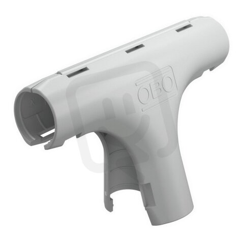 OBO 3000 TMS M16 LGR Quick Pipe díl T, M16, světle šedá, Polypropylen