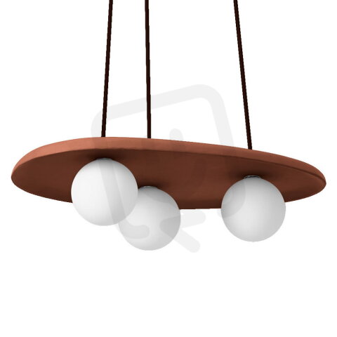 Závěsné svítidlo Decor Clay Nest Pendant 3XG9 Brown LEDVANCE 4058075841109