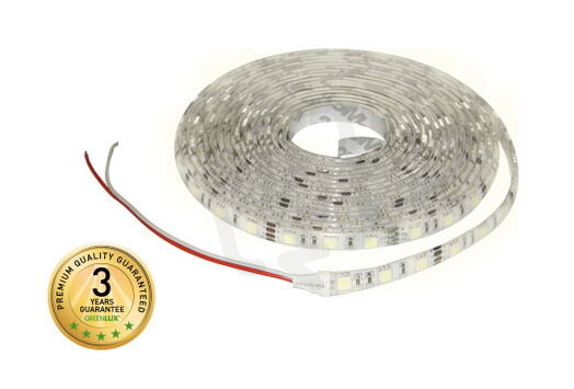LED STRIP 60LED/12W/m IP65 CW 5m