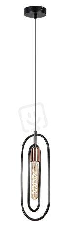 Rovier matná černá E27 1x MAX 40W IP20 l