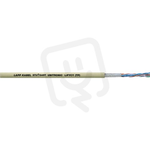 Nízkofrekvenční datový kabel UNITRONIC LiFYCY (TP) 4x2x0,08 LAPP 0034231
