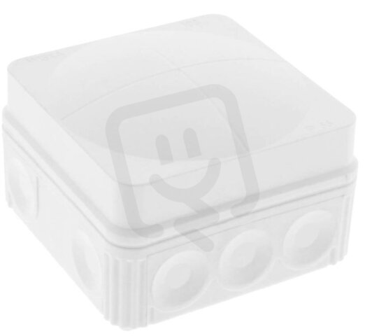Krabice rozvodná COMBI 108/5 PP WH RAL9001 IP66 5-pól.svorkovnice WISKA 10060623