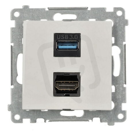 Zásuvka HDMI (v1.4) + zásuvka datová USB