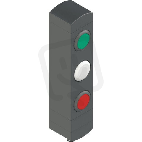 Ovládací jednotka BN 3 prvky (konfigurace A67) 1NO, Konektor M12,12 pólů, IP65