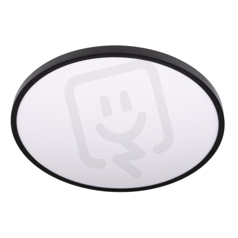 LED panel PANKA 50W CCT černé kulaté stropní T-LED 102413