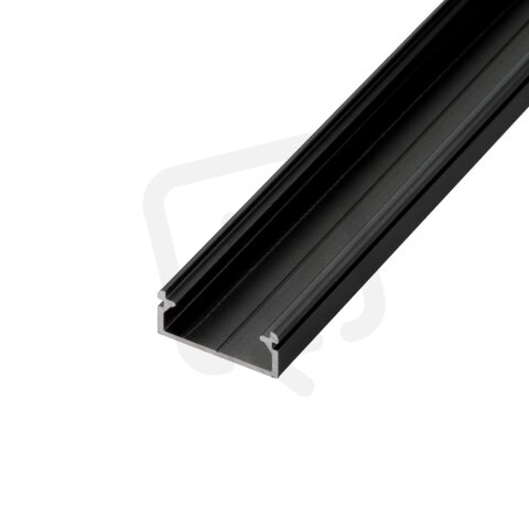 LED profil N14C nástěnný černý T-LED 092225