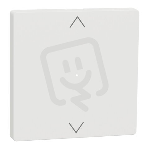 Klapka, Merten System D, (nahoru/dolů), nordic white, termoplast