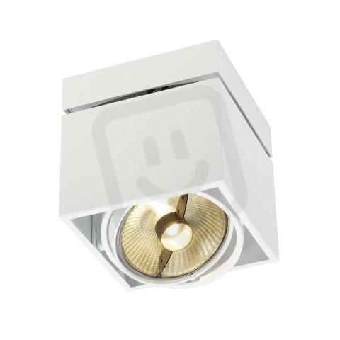 KARDAMOD stropní svítidlo jedna žárovka QPAR111 hranaté bílé max. 75 W