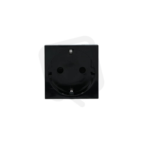 Zásuvka pro nástěnný držák displeje SHELLY SOCKET WALL DISPLAY BLK (Schuko)černá