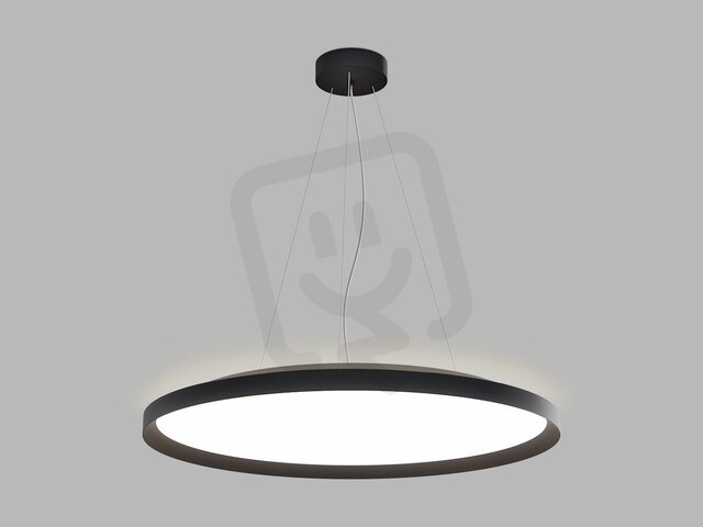 Závěsné svítidlo LED2 MOON 80 P/N-Z, B TRIAC 88W (76+12) 2700K/3000K/4000K černá