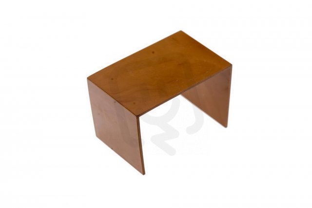 Spojka 70x60mm, imitace dřeva tmavá MALPRO 57060-8835
