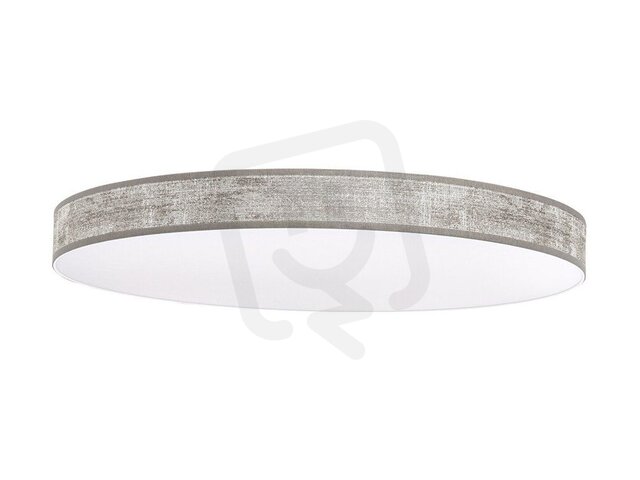 LAURA 400 TEXTIL Šedohnědá, LED 42W, 3000/4000/6000K, 4560lm, Switch 61017402_PC