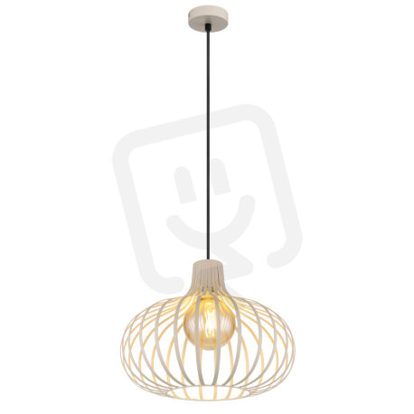 Závěsné svítidlo MATEO krémová 1xE27, max. 60W 230V GLOBO 33370119