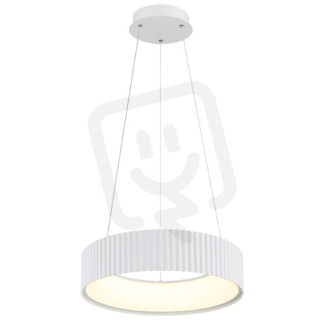 Závěsné svítidlo KEMP bílá LED 45W 230V, 1600lm, CCT2700/4000/6000K GLOBO 15924W