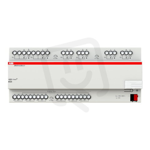 ABB KNX Řadový žaluziový akční člen 6nás s binárními vstupy JRA/S6.230.3.1