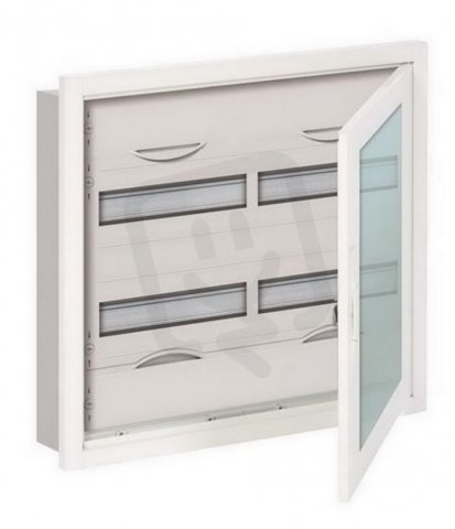 Zapuštěná rozvodnice ABB U32TR2 -48M s průhl. dveřmi